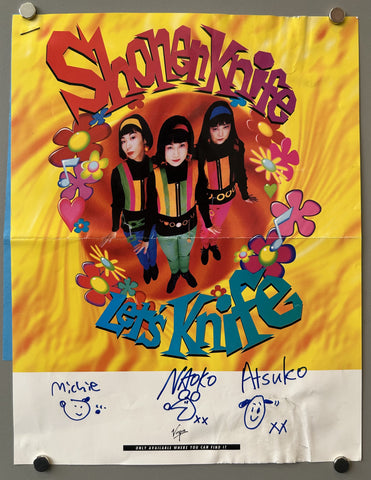 Link to  Shonen Knife Let's Knife Signed EditionUSA, 1992  Product