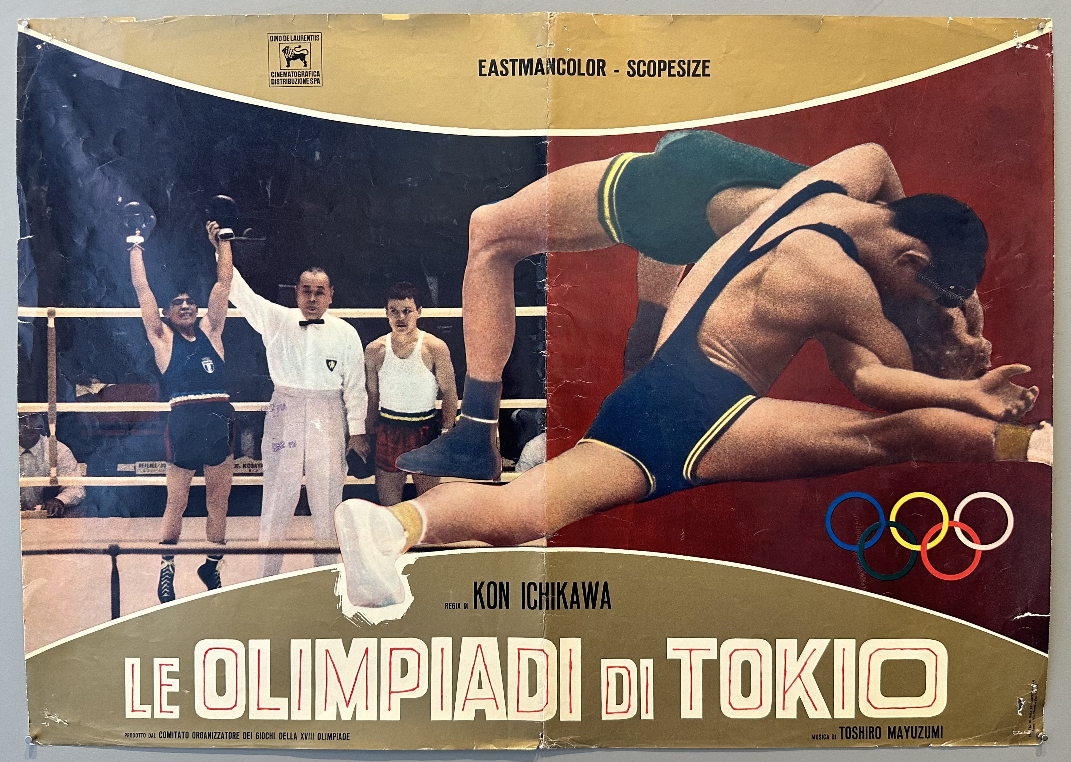 Le Olimpiadi di Tokio by Kon Ichikawa Poster 2