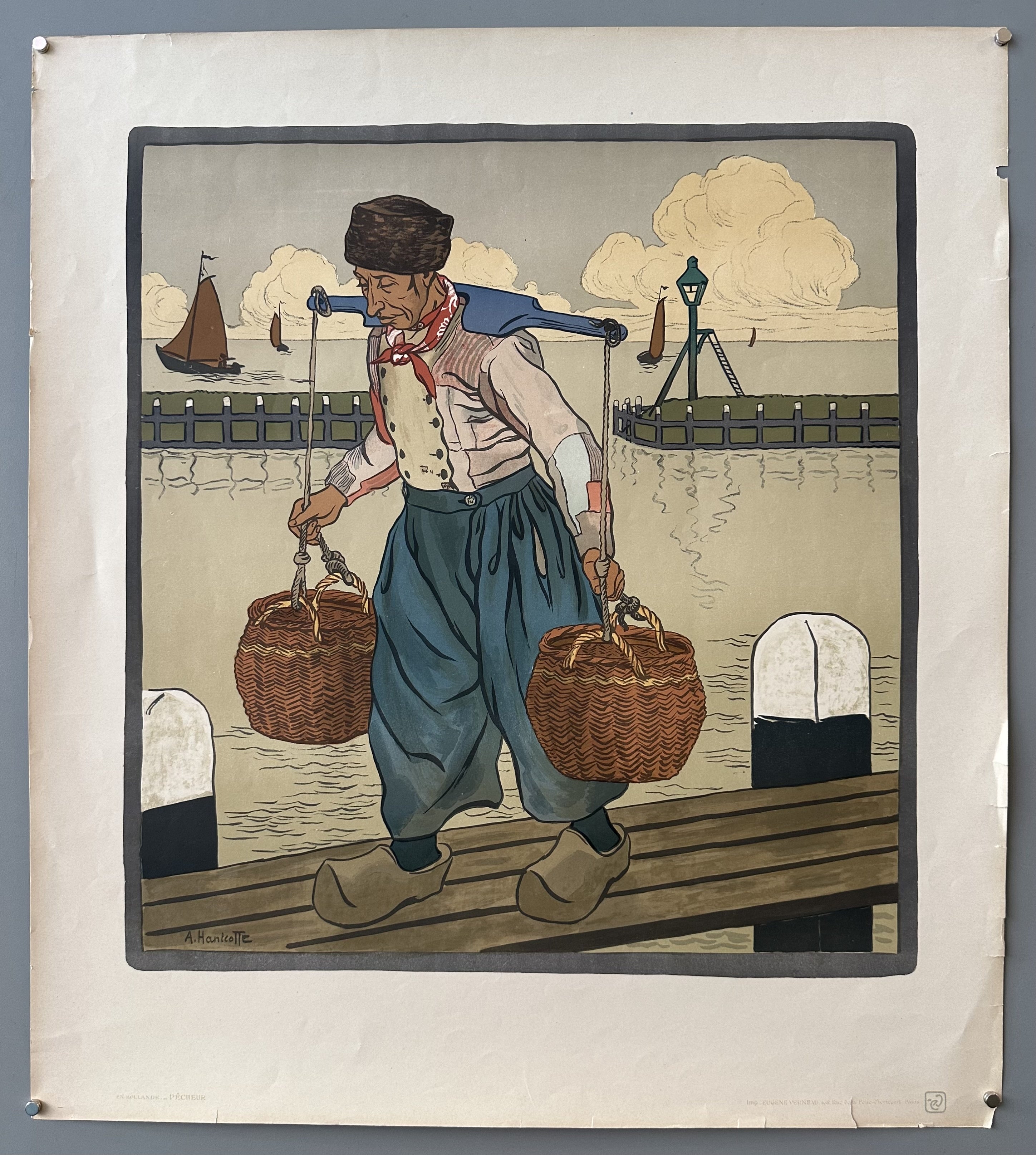 Augustin Hanicotte Fisherman