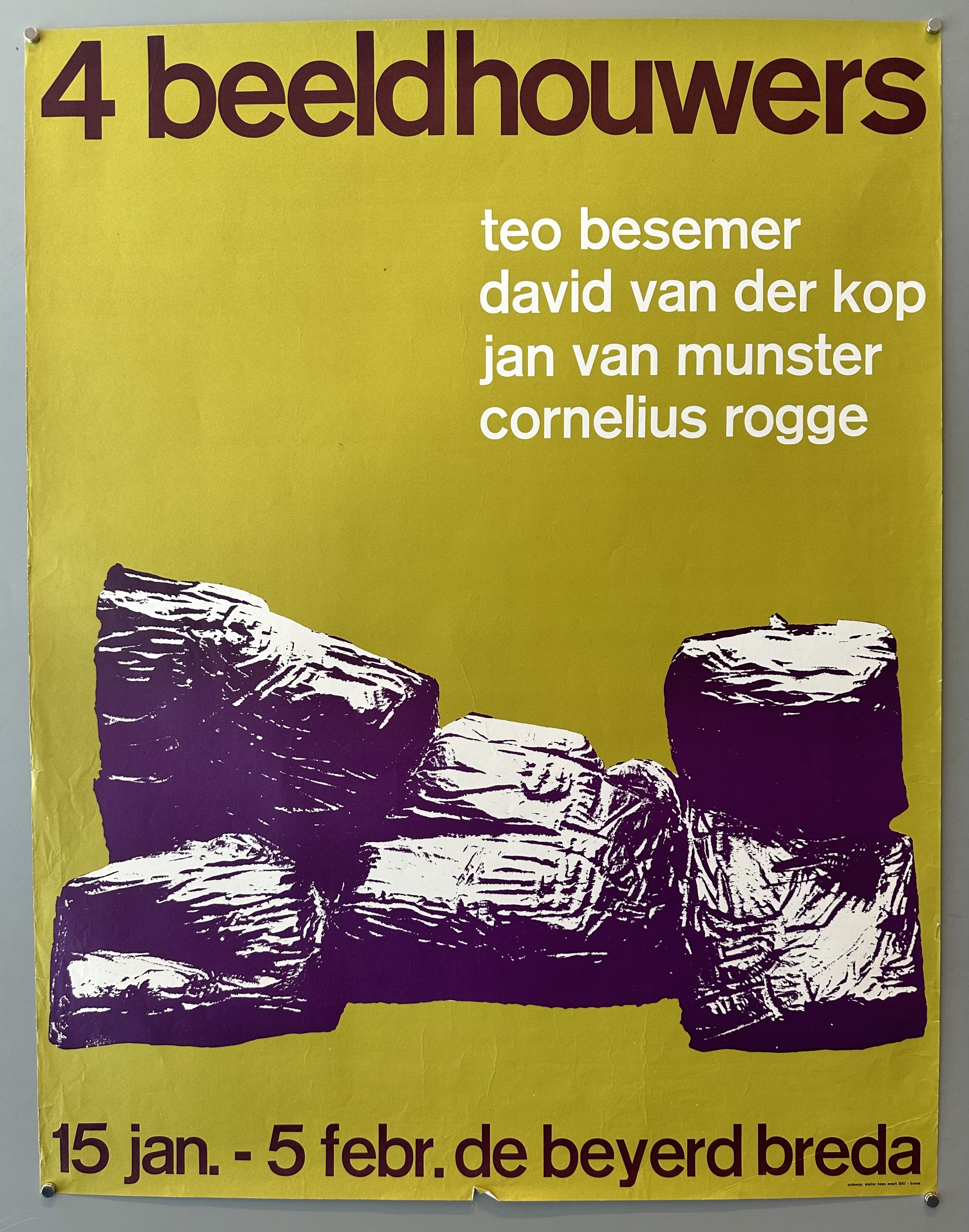 4 Beeldhouwers