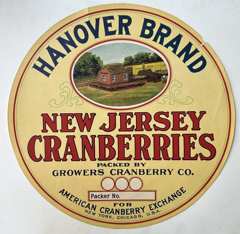 Link to  Hanover Brand CranberriesUSA, c. 1930s  Product