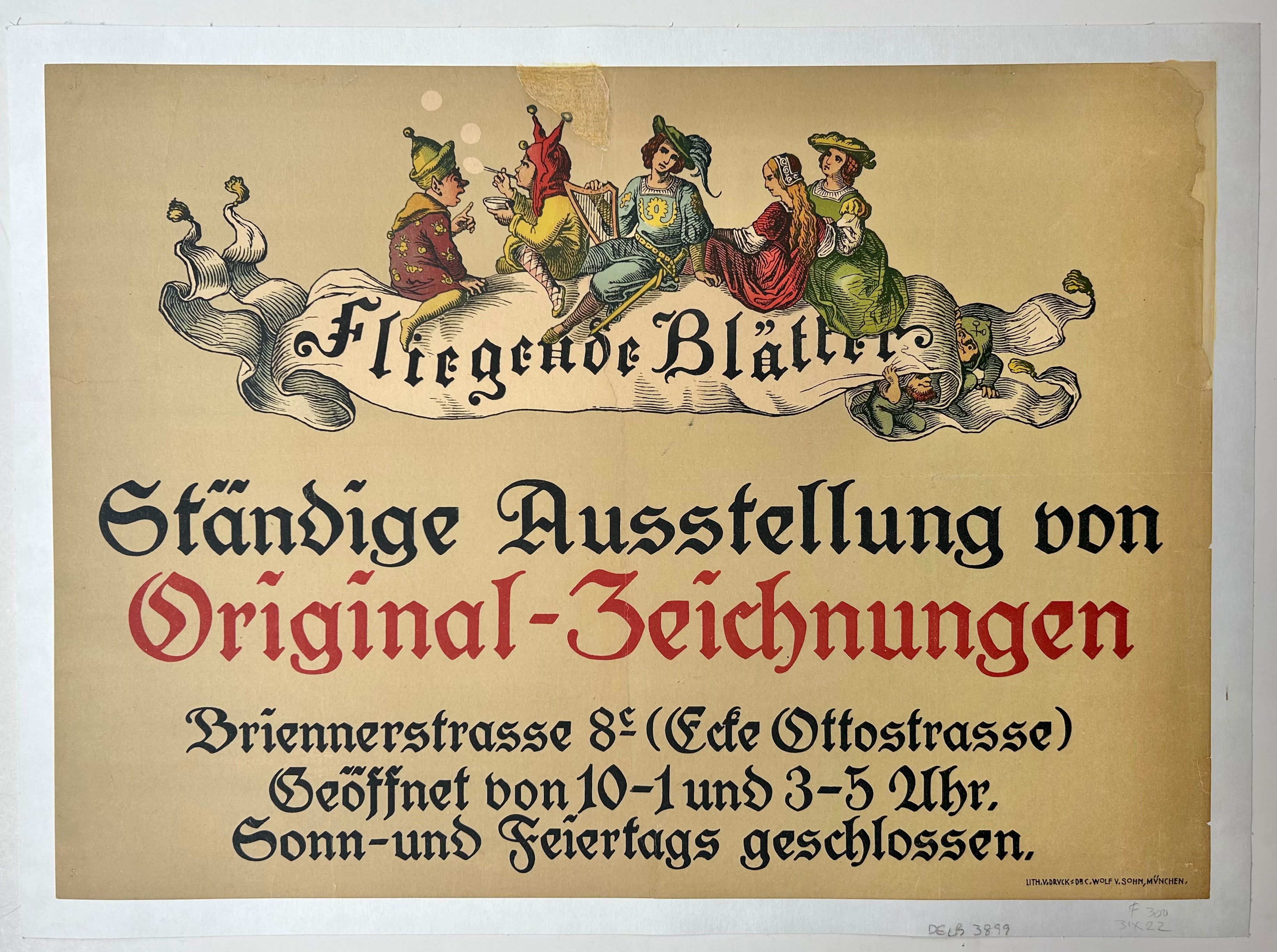 Ständige Ausstellung von Original-Zeichnungen Poster
