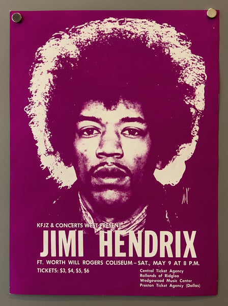 ビンテージ 60s JIMI HENDRIX EXP プロモ ポスター ビンテージ 60s JIMI HENDRIX EXP プロモ ポスター ビンテージ 60s