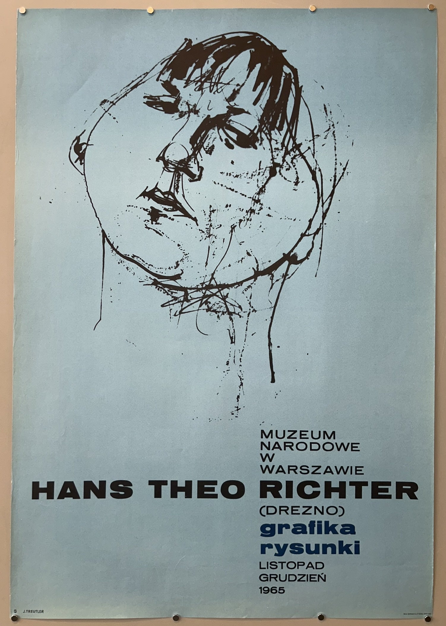 Hans Theo Richter (1902-1969) was a German painter and graphic artist known for his etchings and graphic works. He studied under Otto Dix and became an independent artist in Dresden.