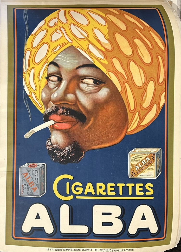 While various sources suggest slightly different dates, the poster is consistently placed around the late 1920s, with some sources citing circa 1928 or circa 1930. One source mentions 1926 specifically for a "Cigarettes Alba Leo" poster by De Rycker, who is also mentioned as the printer on this poster.