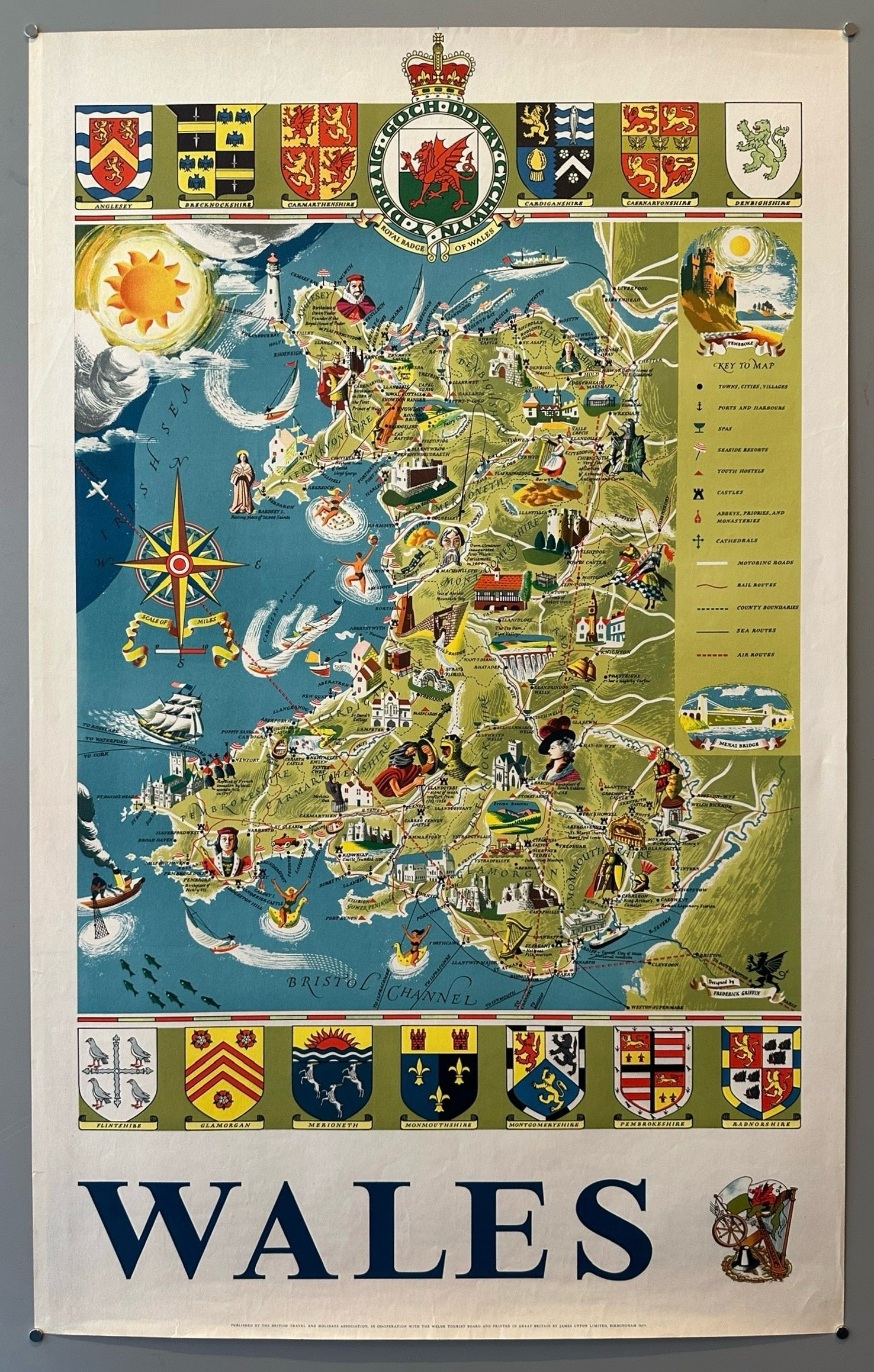 Wales Map