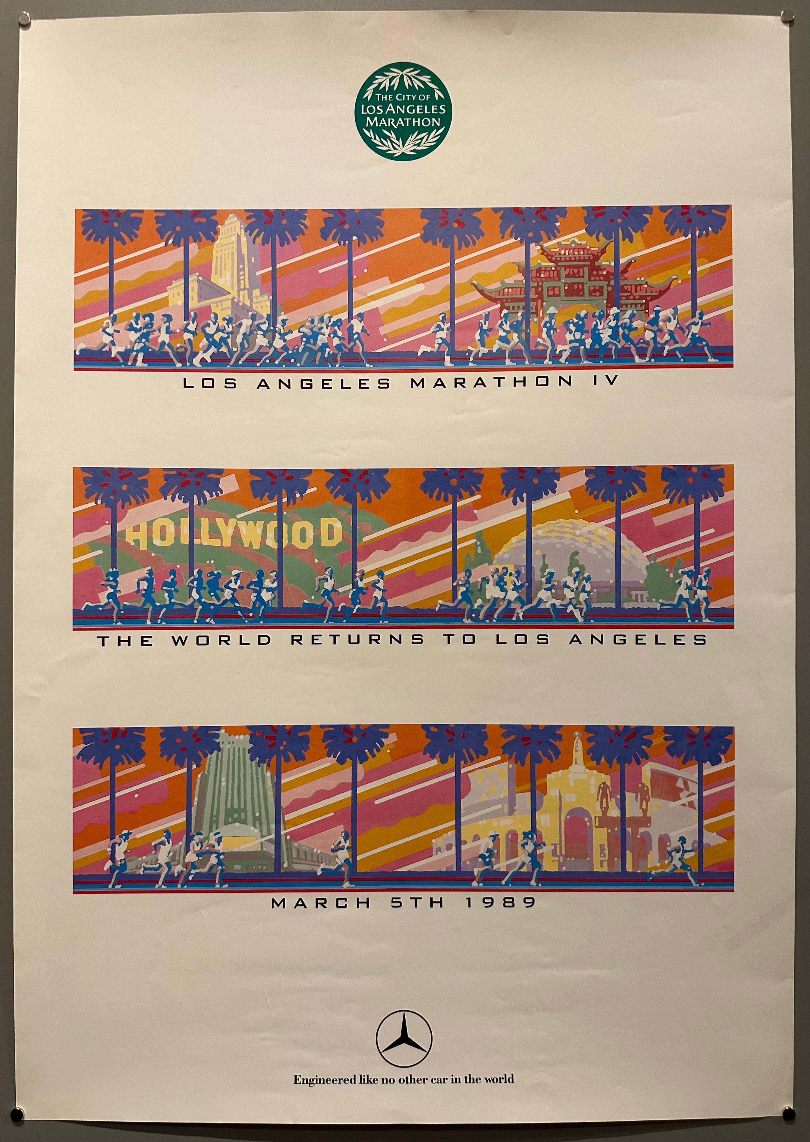 Los Angeles Marathon IV Poster