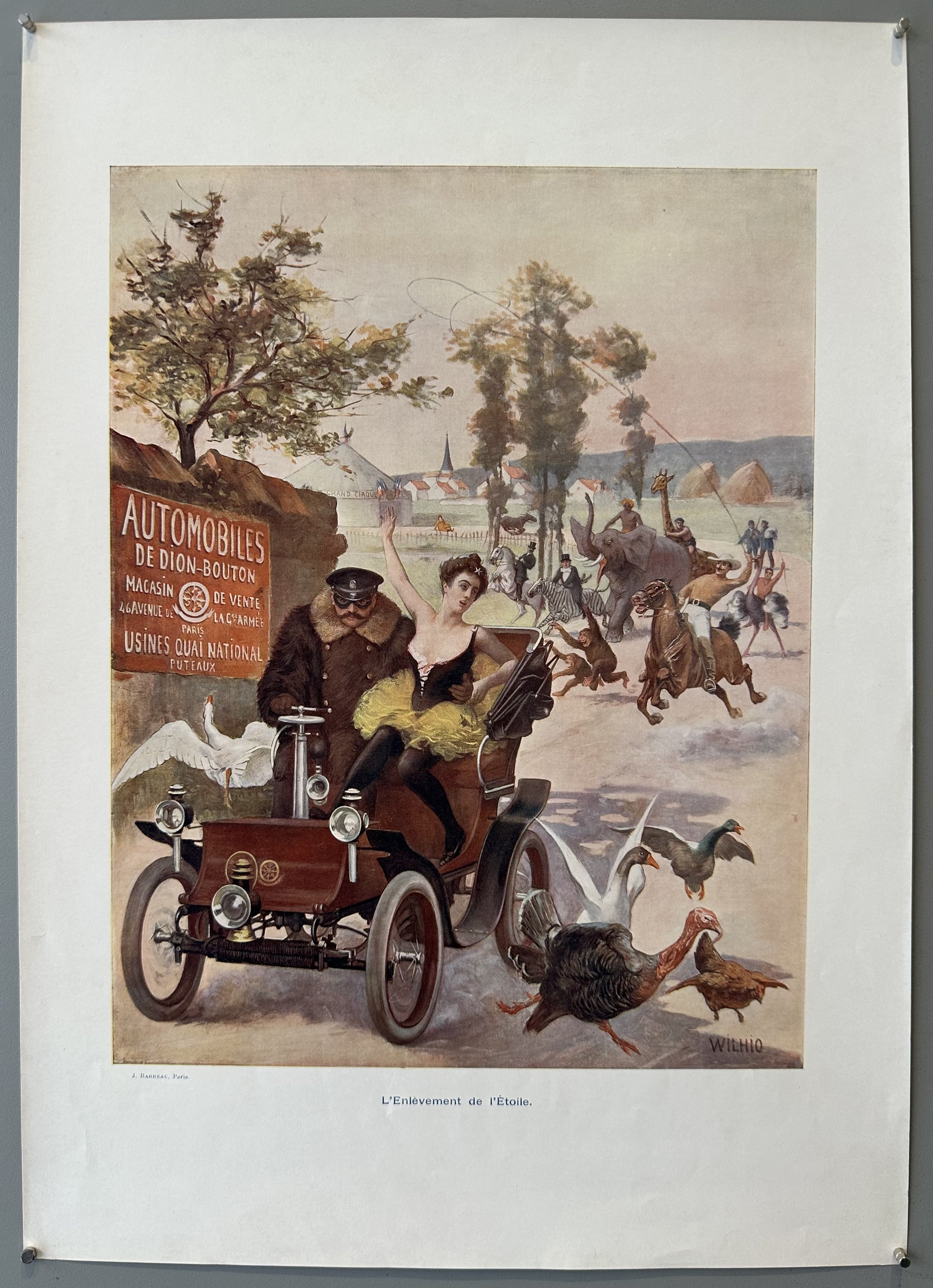 L'Enlèvement de L'Étoile Poster (Paper)