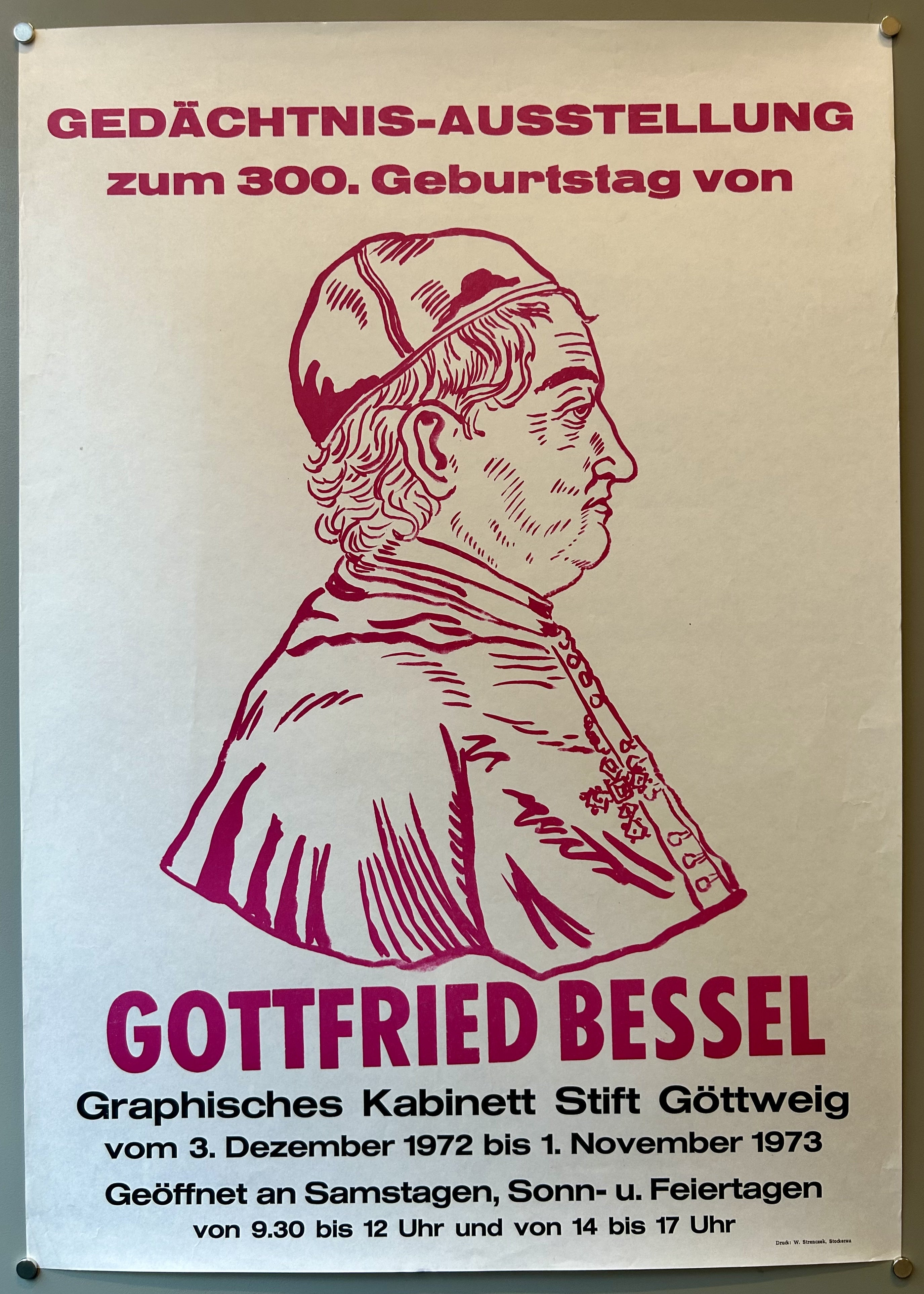 Gedächtnis-Ausstellung Gottfried Bessel