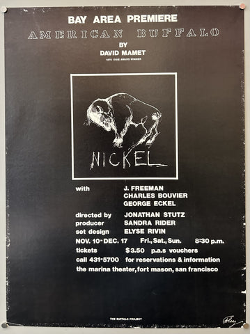 Link to Bay Area Premiere American BuffaloUnited States, c. 1980s Product