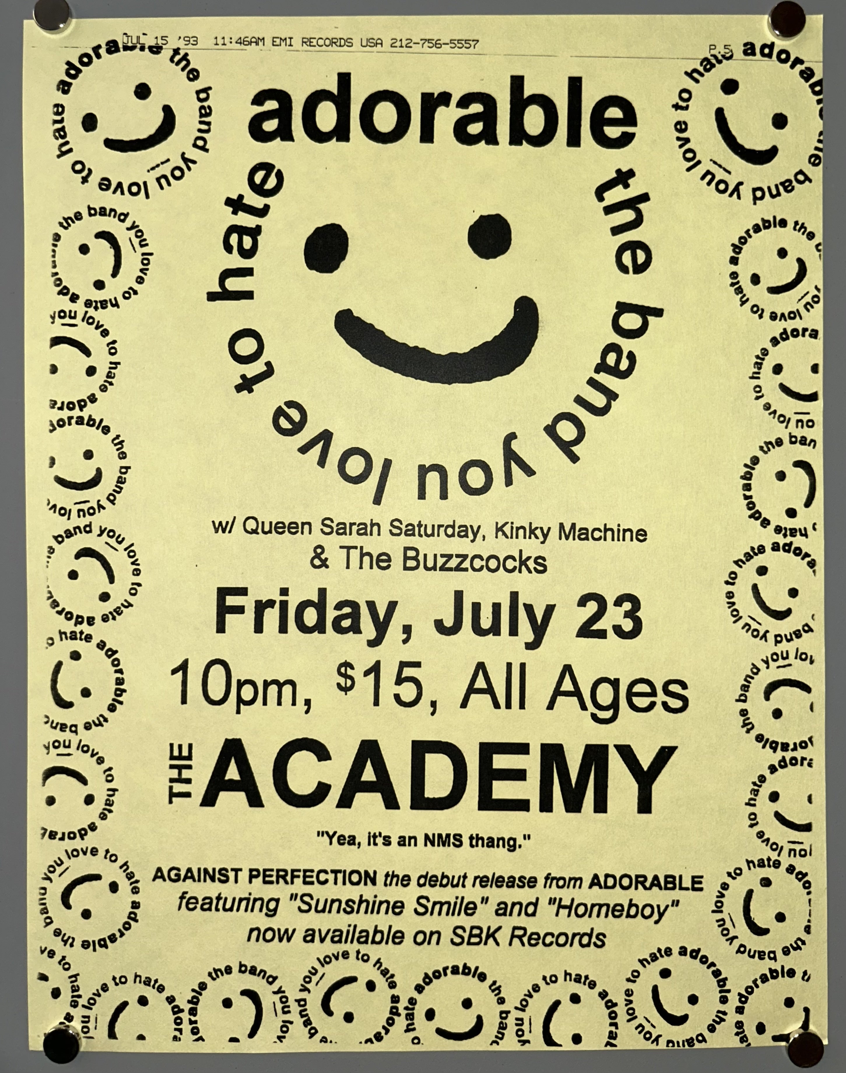 Adorable: The Band You Love to Hate