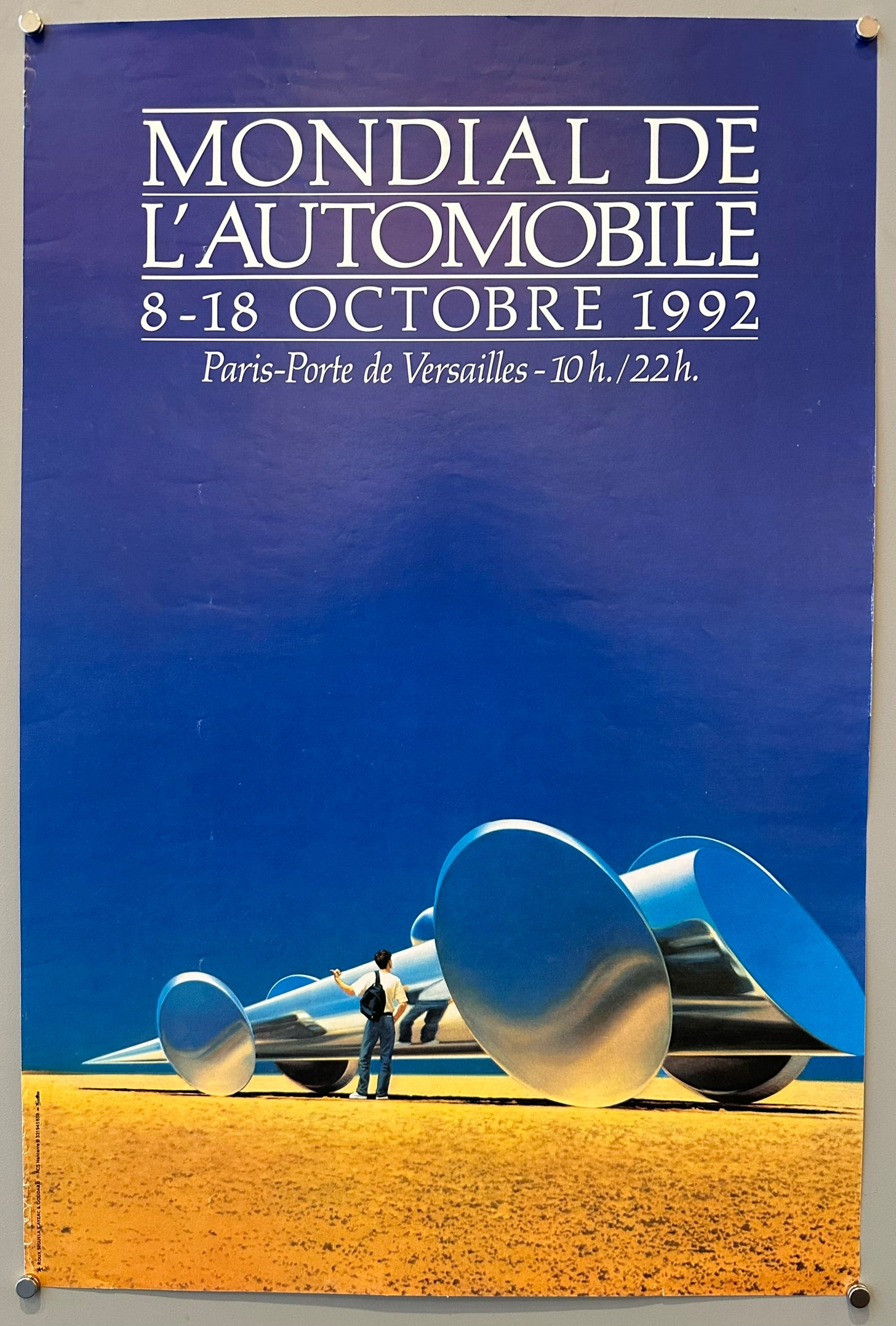 Mondial de l'Automobile 1992 Poster