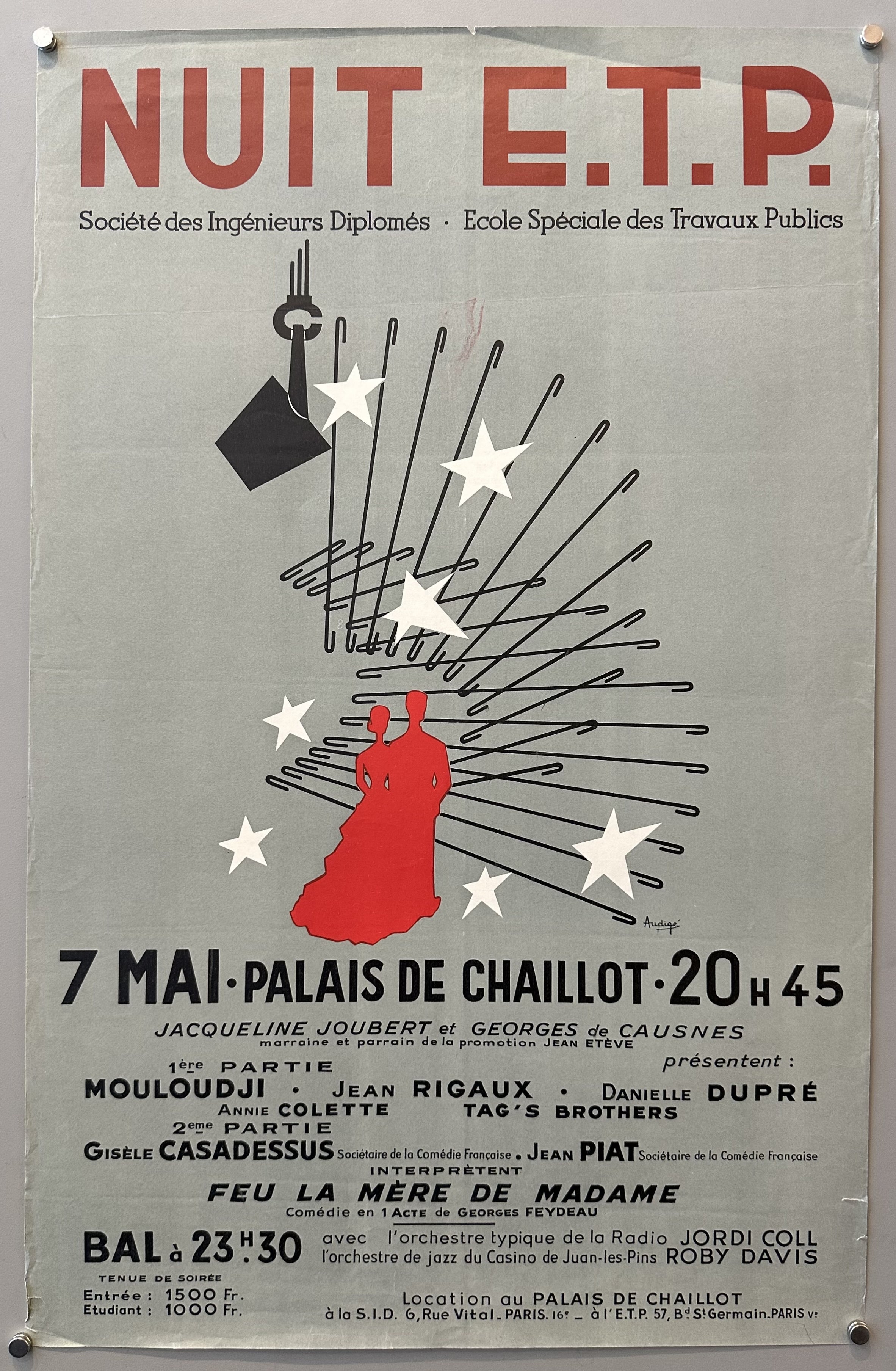 Nuit E.T.P. Palais de Chaillot