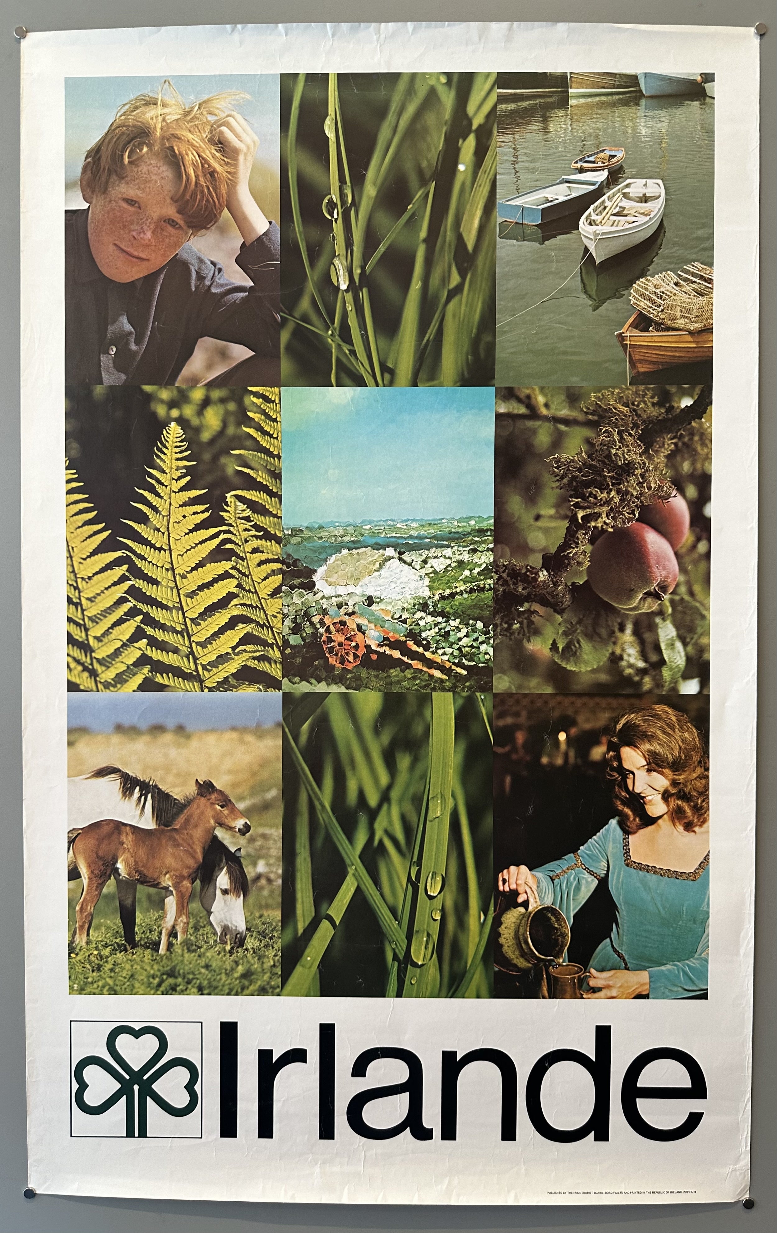 Irlande Travel Poster
