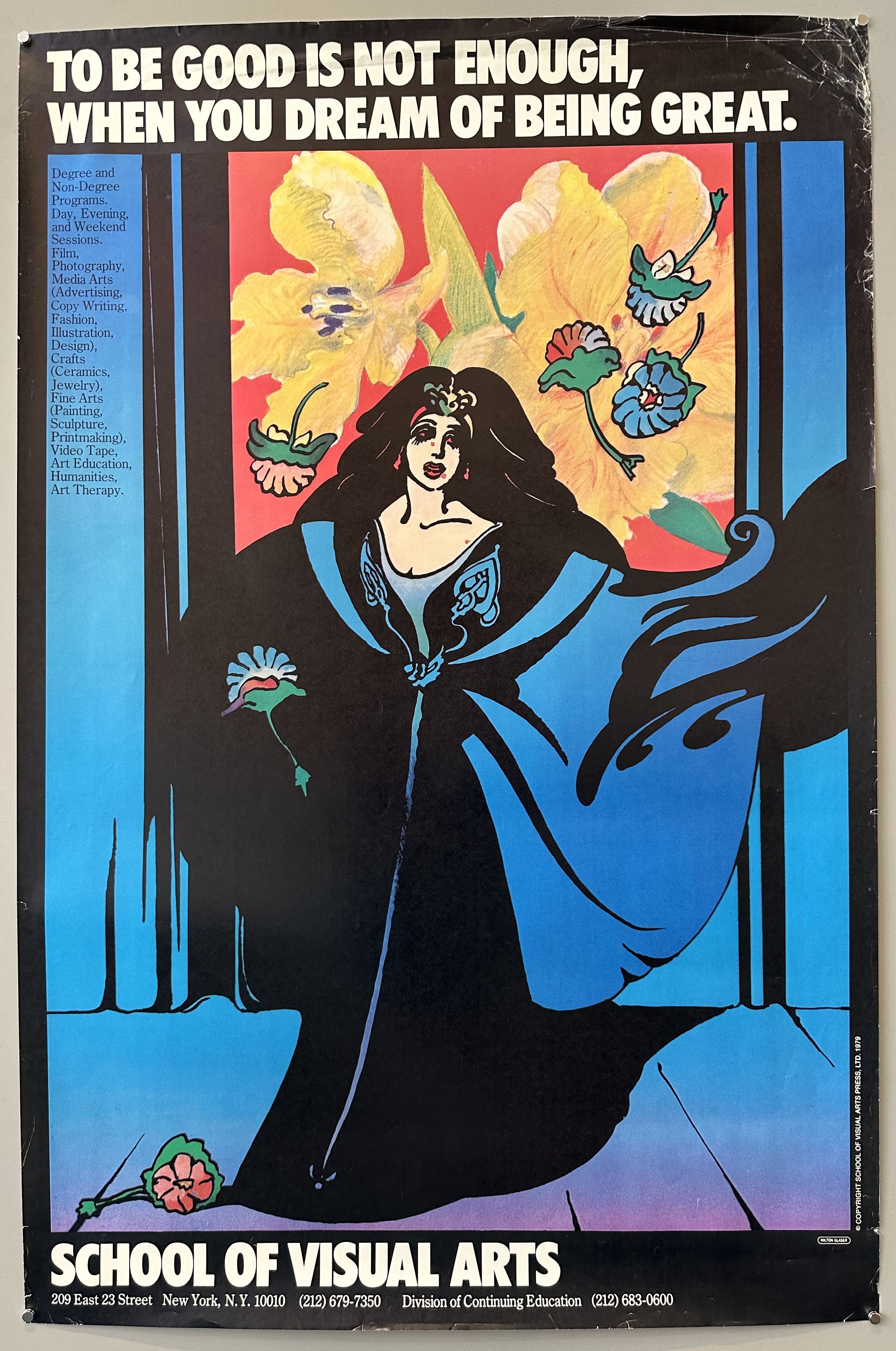 To Be Good is Not Enough SVA Poster #2