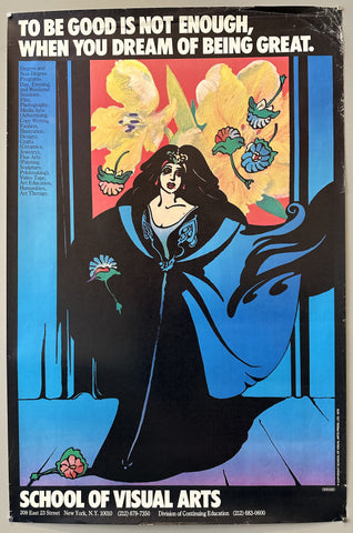 Link to To Be Good is Not Enough SVA Poster #2United States, 1979 Product