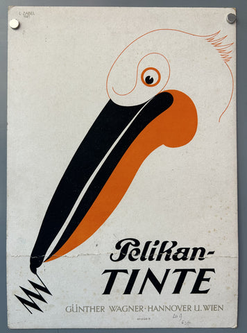 Link to Pelikan-Tinte Günther Wagner-Hannover U. WienGermany, 1921 Product