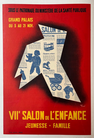 Link to VIIe Salon de L'enfance / Jeunesse Famille ✓France, C. 1950 Product