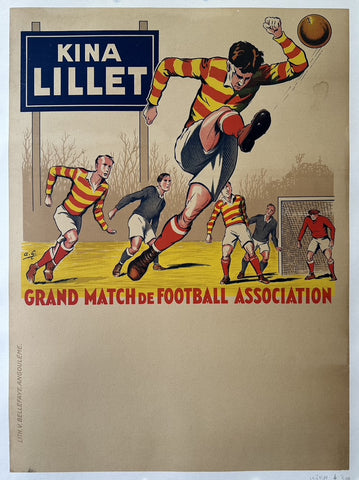 Link to  Kina Lillet FootballFrance, c.1930's  Product