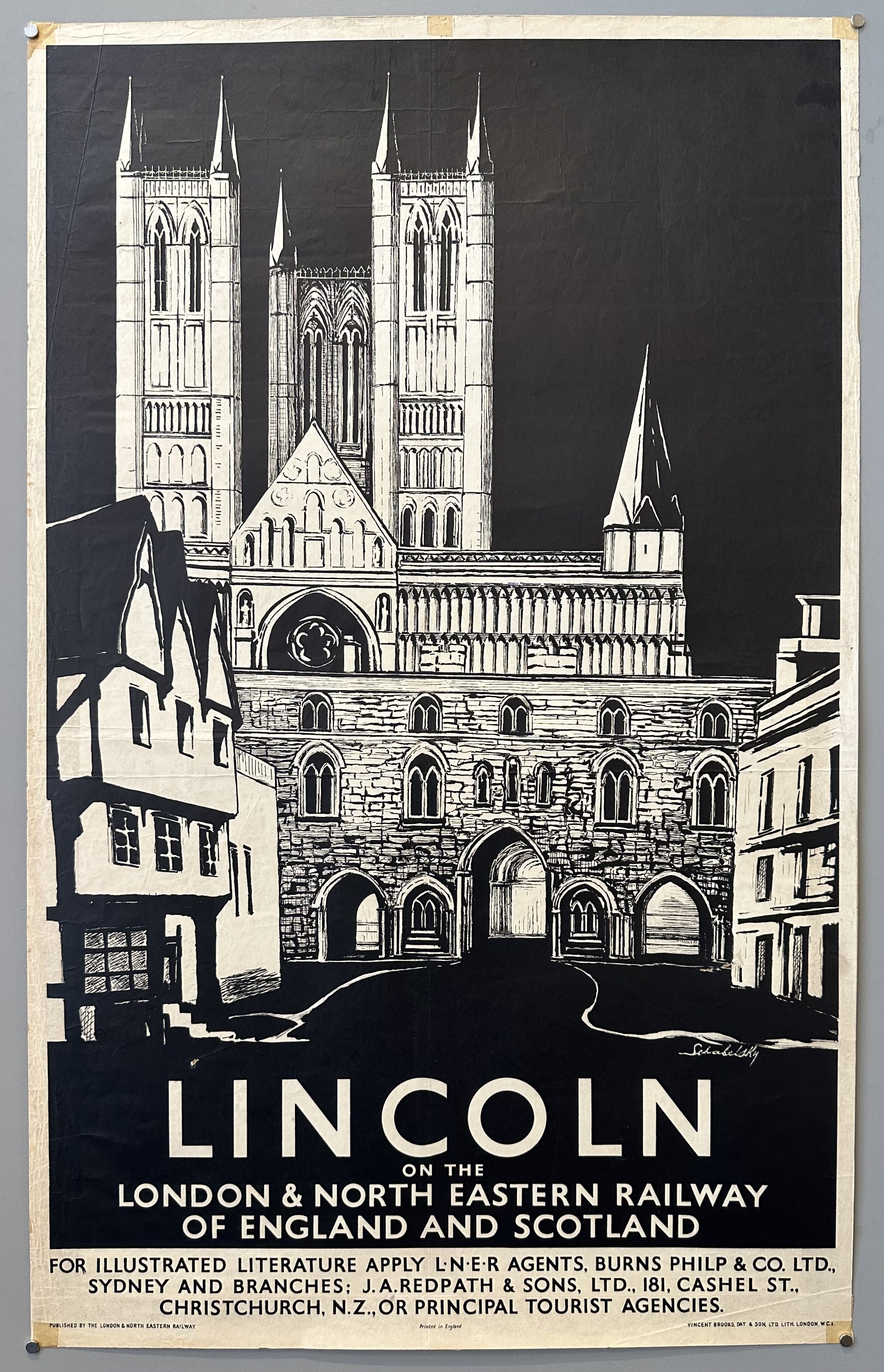 Lincoln on the London & North Eastern Railway