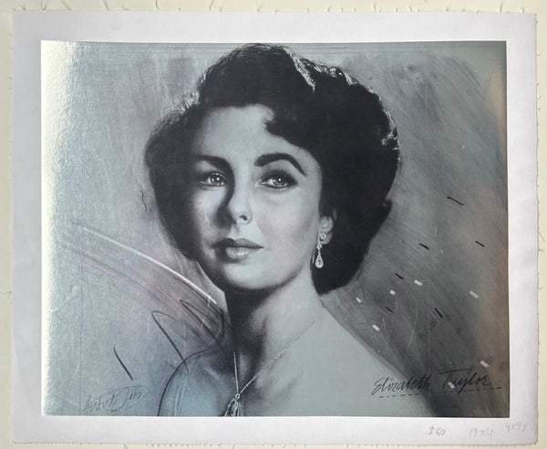 Elizabeth Taylor Portrait – Poster Museum
