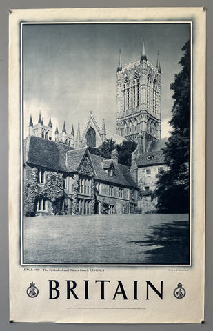 Link to Britain: The Cathedral and Vicars Court LincolnGreat Britain, c. 1950s Product