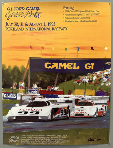 G.I. Joe's-Camel Gran Prix Poster