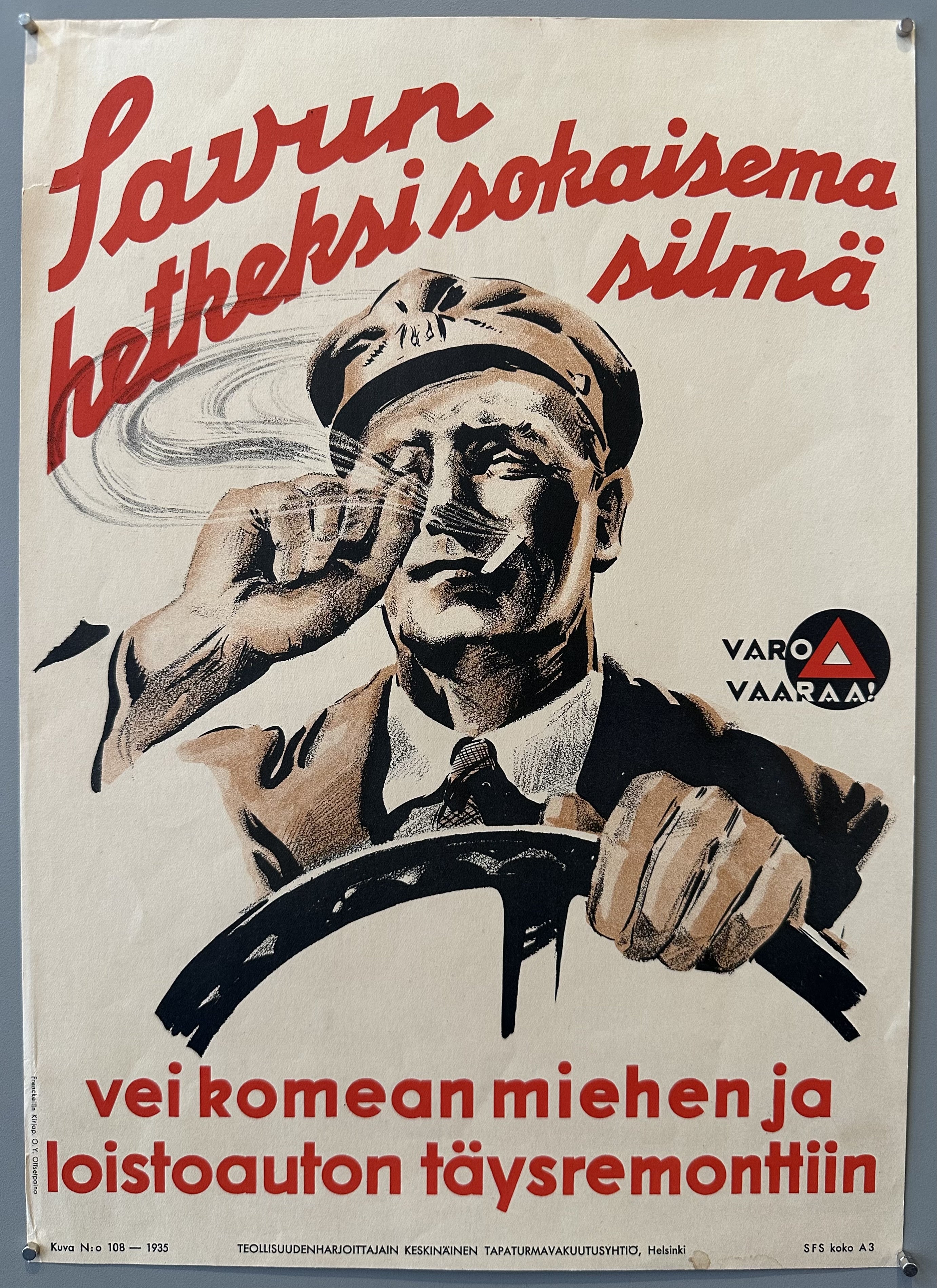 Savun Hetkeksi Sokaisema Silma Poster