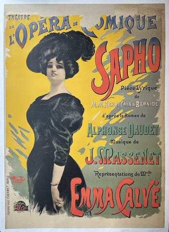 Link to  Sapho: Théâtre de l'Opéra-ComiqueFrance,1897  Product