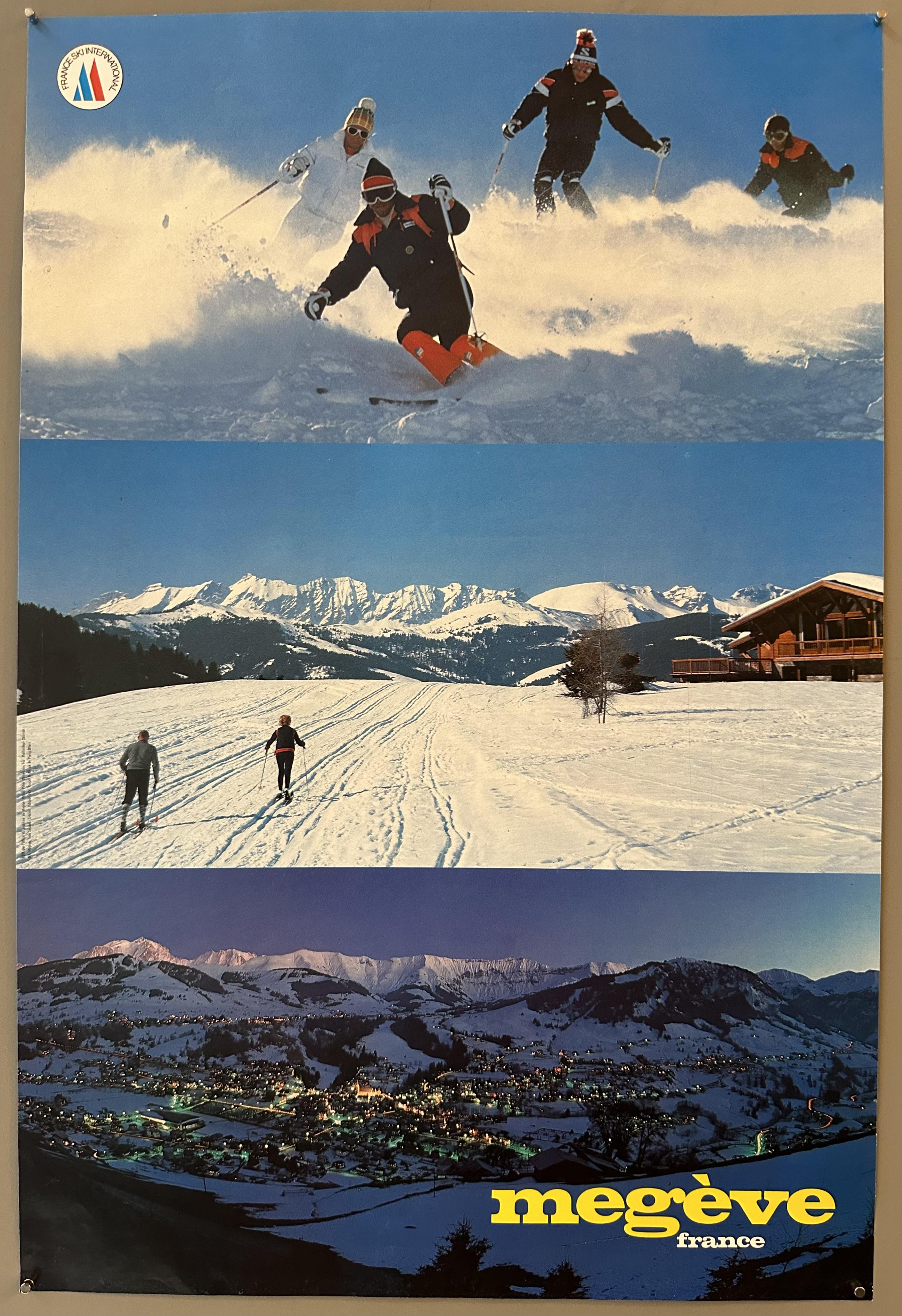 Megève France Poster