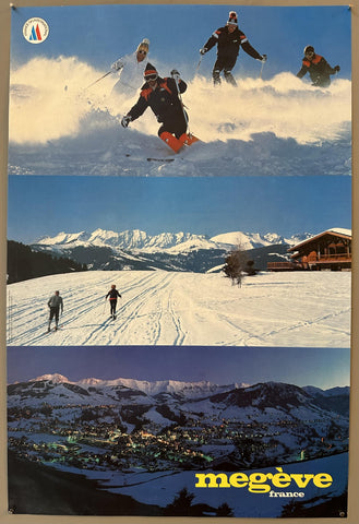 Link to  Megève France PosterFrance, c. 1990s  Product