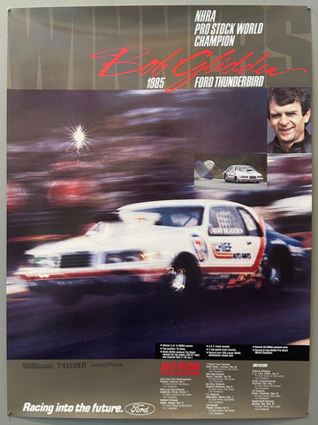 Link to NHRA Pro Stock World Champion Bob Glidden PosterUSA, 1985 Product
