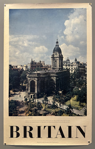 Link to Birmingham Cathedral, Warwickshire Britain PosterEngland, c. 1950s Product