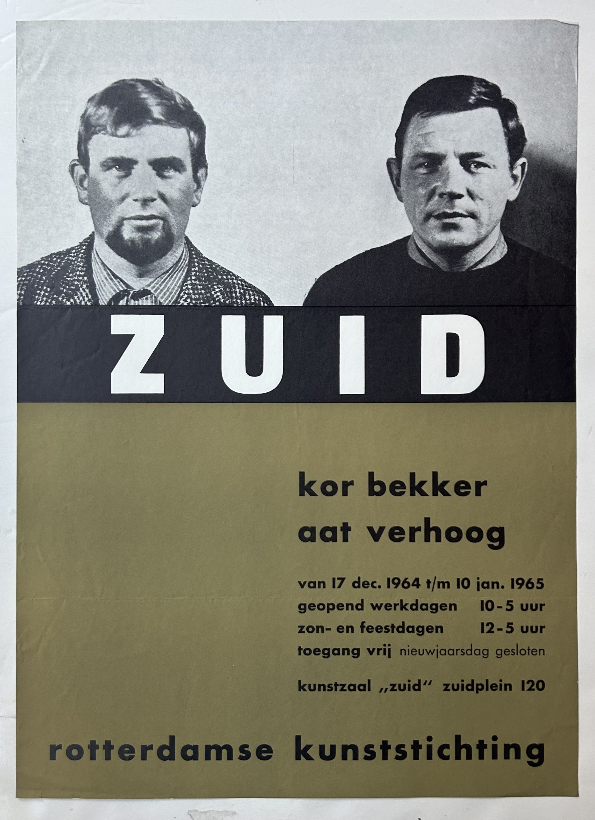 Zuid Kor Bekker Aat Verhoog Poster