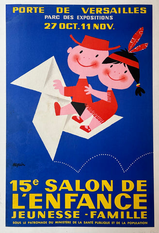 Link to  15e Salon de L'enfance Jeunesse - Famille ✓France, C. 1960  Product