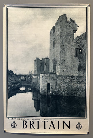 Link to Britain: Raglan Castle Newport MonmouthshireGreat Britain, c. 1950s Product
