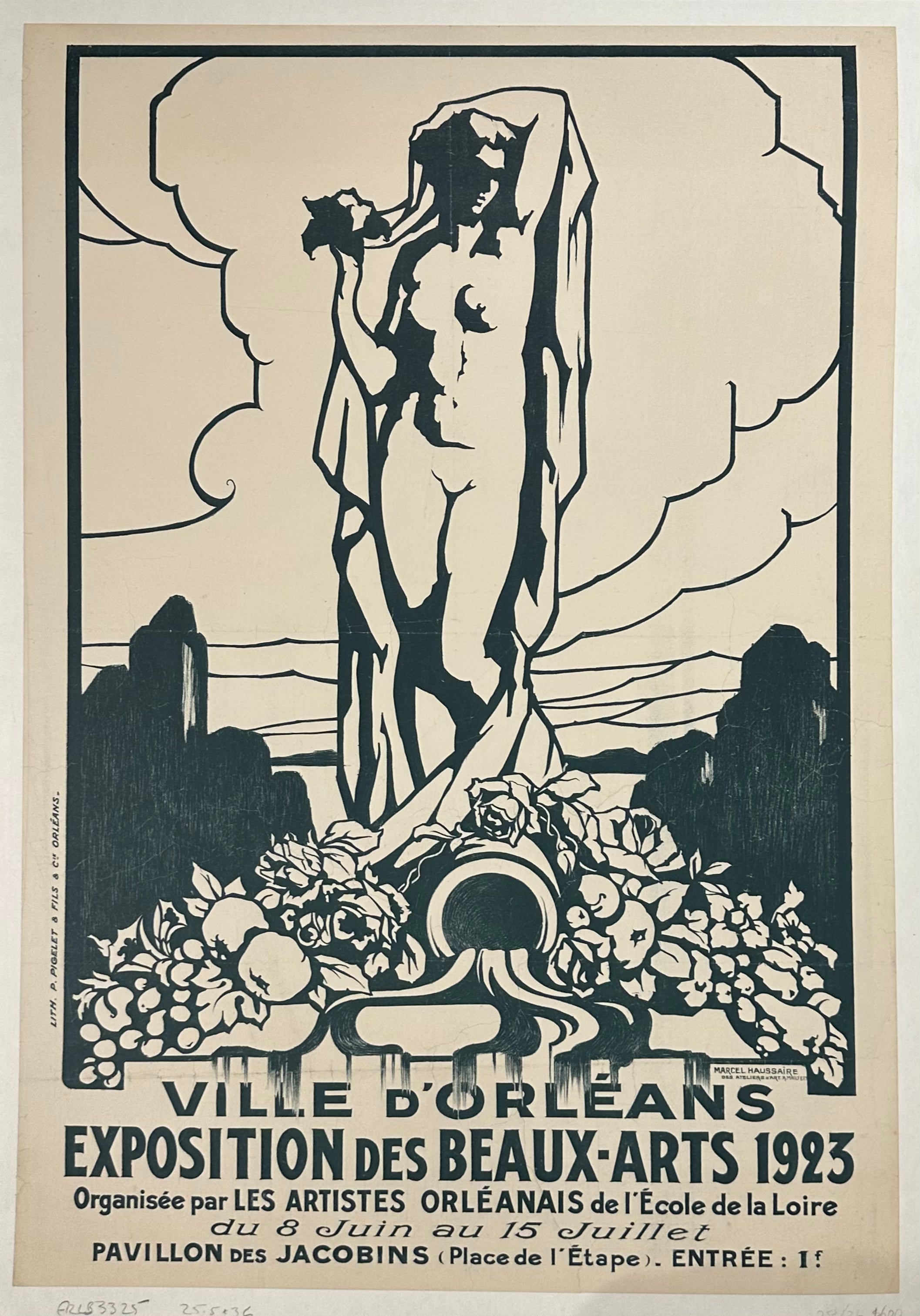 Ville D'Orléans Exposition des Beaux-Arts 1923