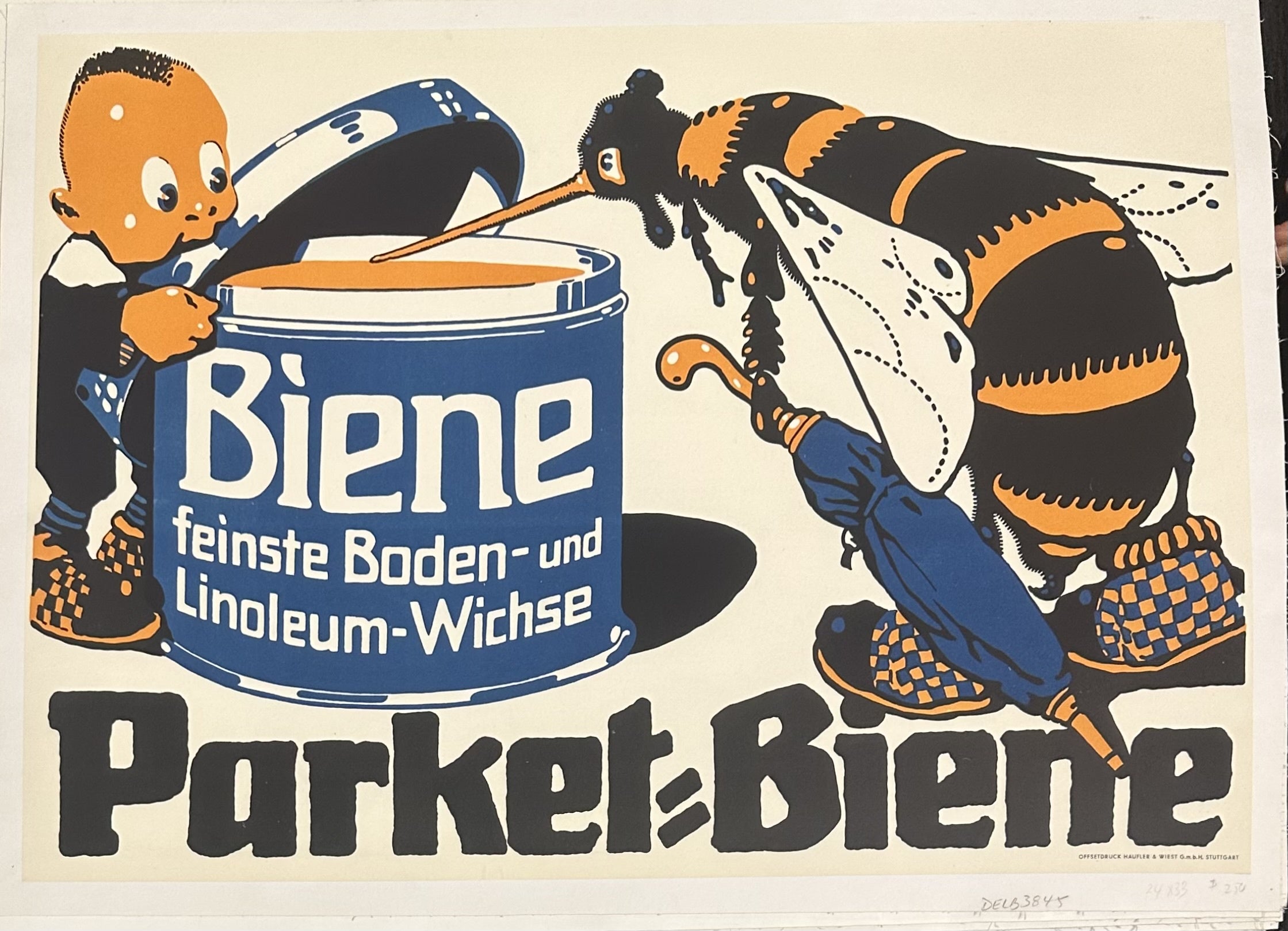 Parket Biene feinste Boden-und Linoleum-Wichse