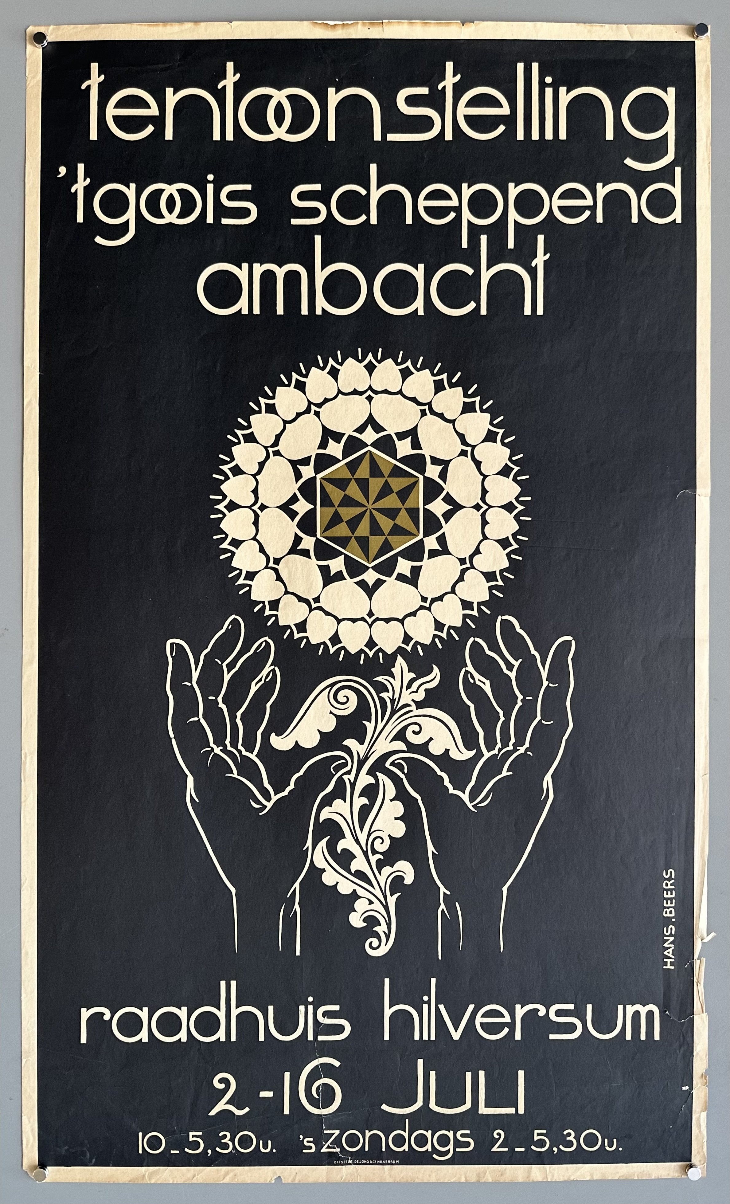 Tentoonstelling 't Goois scheppend ambacht