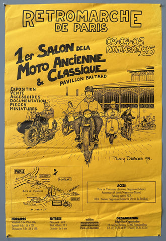Link to 1er Salon de la Moto Ancienne et Classique PosterFrance, 1995 Product