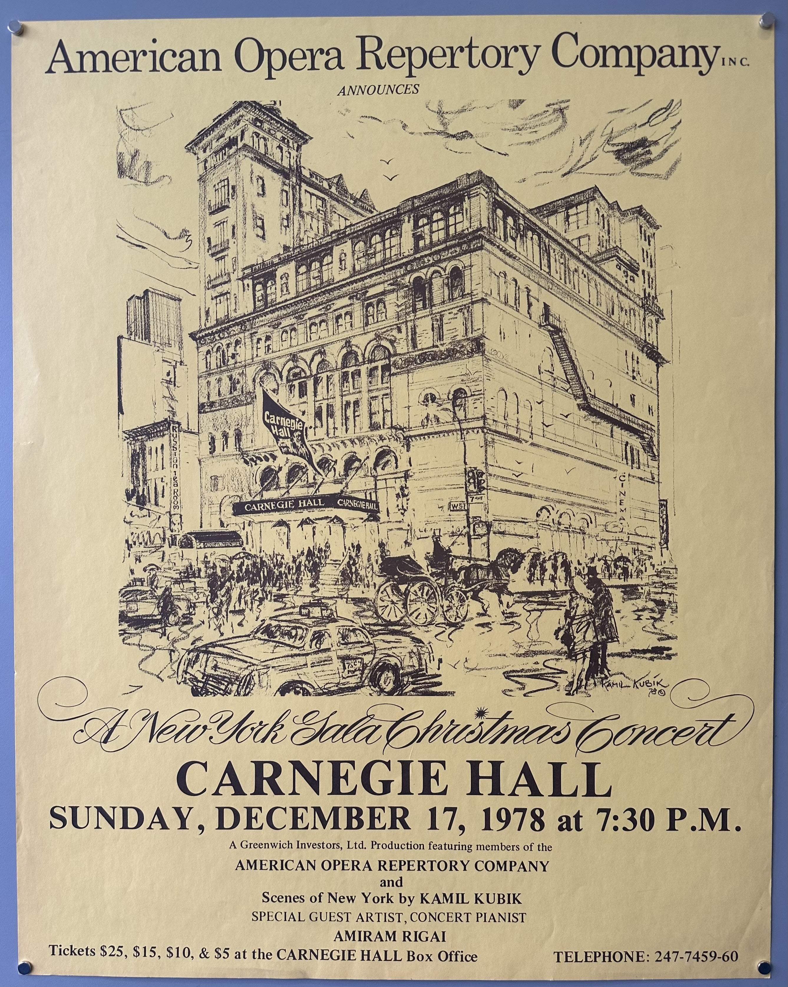 A New York Sala Christmas Concert