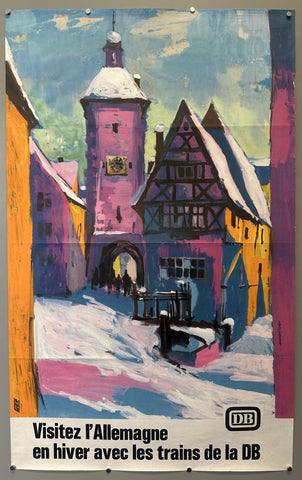 Link to Visitez l'Allemagne en hiver avec les trains de la DBGermany, c. 1960 Product