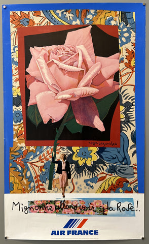 Link to Air France: Mignonne Allons Voir Si La RoseFrance. c. 1981 Product