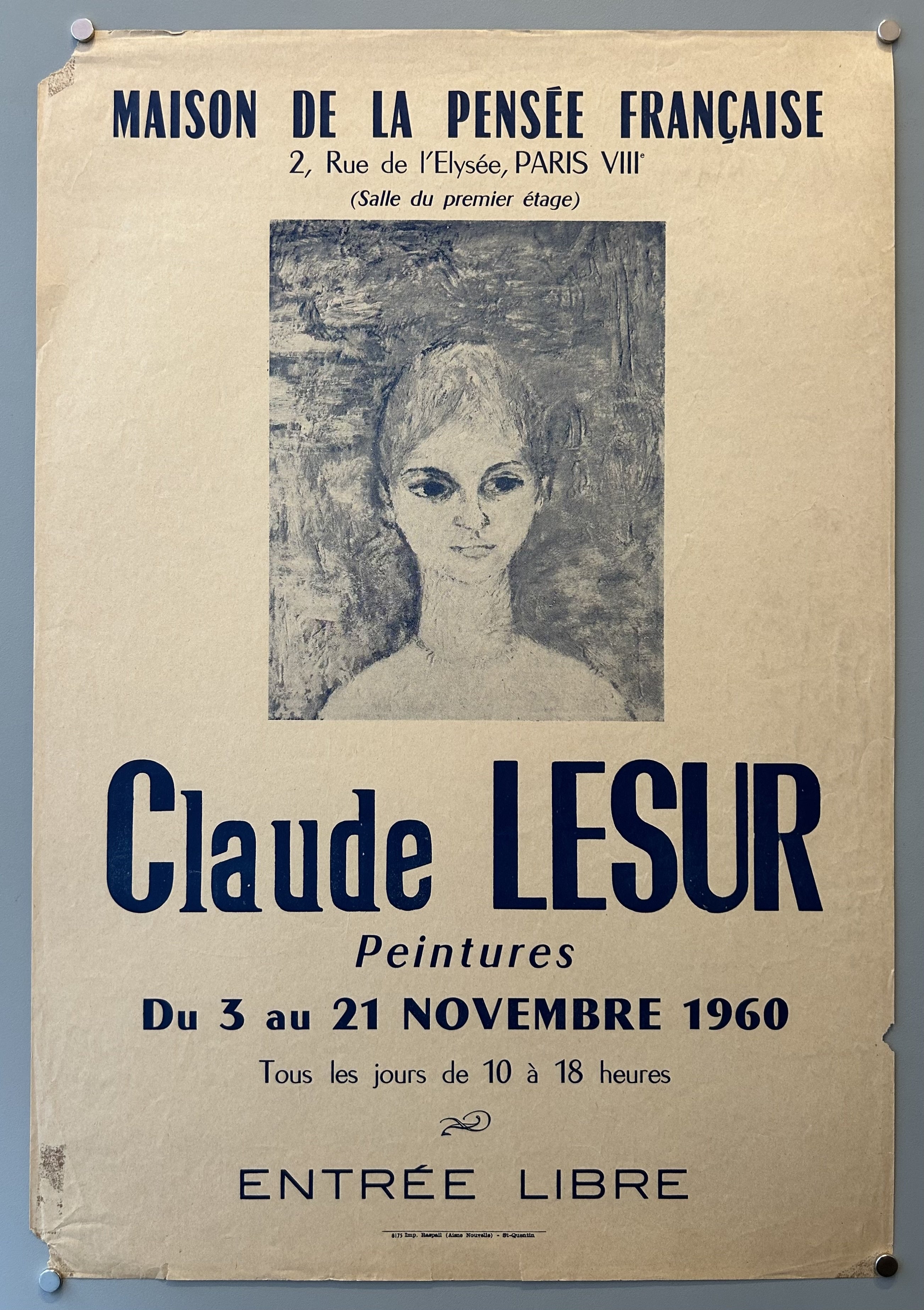 Claude Lesur Peintures