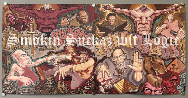 Smokin Suckaz wit Logic – Poster Museum