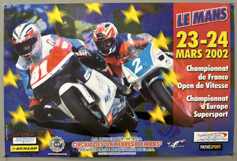 Link to  24 Heures du Mans Moto 2002 PosterFrance, 2002  Product
