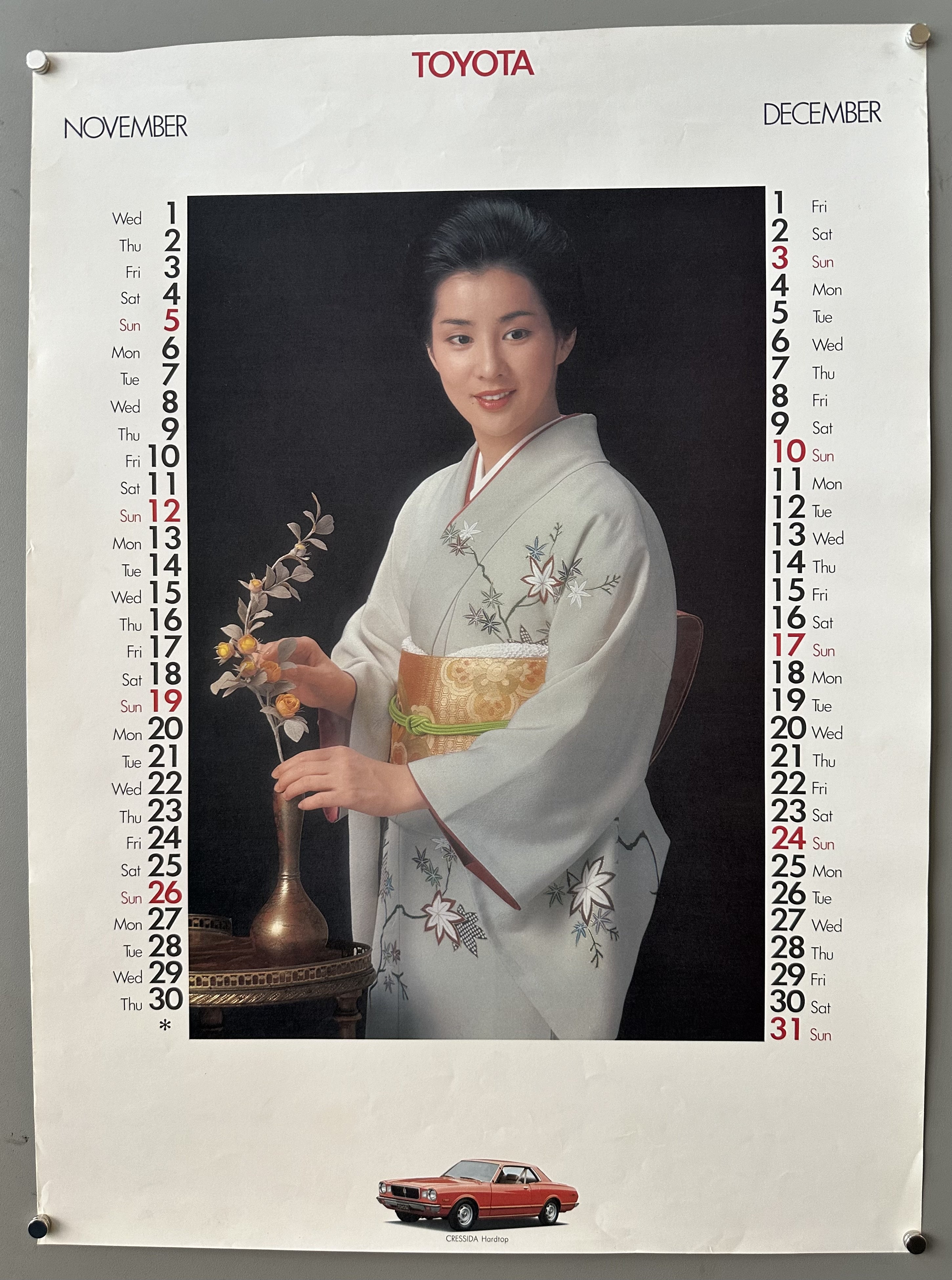 Toyota Calendar November/December