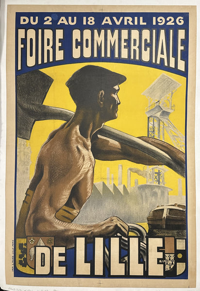 Foire Commerciale de Lille 1926 – Poster Museum