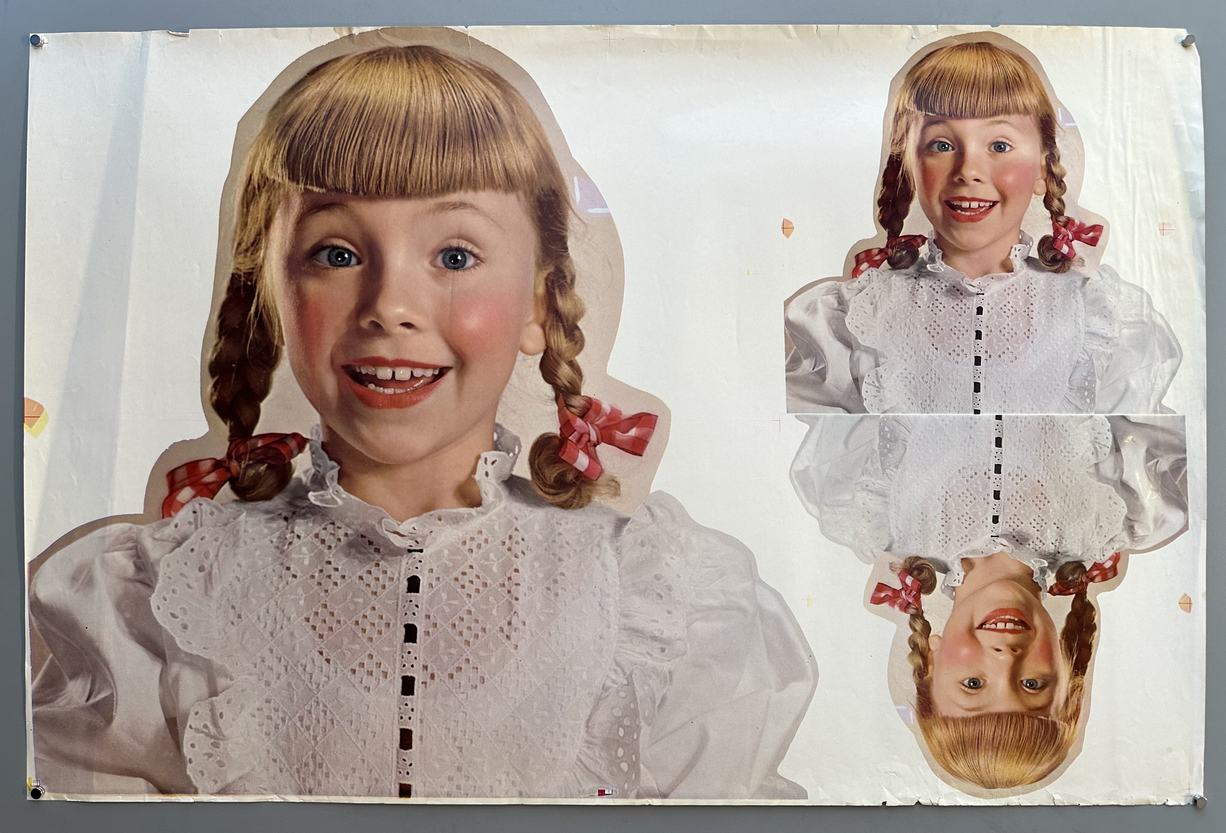 Pigtailed Girl Poster #2