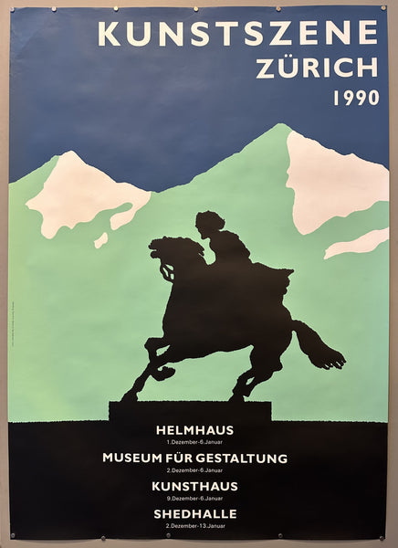 Kunstszene Zürich 1990 – Poster Museum